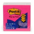 thumbnail image 3 of (2 pack) Post-It Pop-Up Notes. Ultra Colors. 3 x 3 inches. 3 pack, 3 of 4