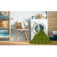thumbnail image 2 of Ahgly Company Machine Washable Indoor Round Transitional Pistachio Green Area Rugs, 7' Round, 2 of 7