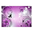 thumbnail image 2 of Tiptophomedecor Peel and Stick Floral Wallpaper Wall Mural - Heather Dance - Removable Wall Decals, 2 of 3