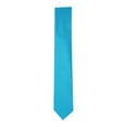 thumbnail image 2 of ALFANI Mens Aqua Solid Cotton Blend Classic Neck Tie, 2 of 2