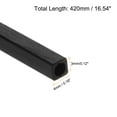 thumbnail image 2 of Uxcell Carbon Fiber Square Tube 4x3x420mm Pultruded Carbon Fiber Tubing for RC Airplane 3pcs, 2 of 4