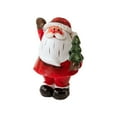 thumbnail image 2 of ABPWLY Home Christmas Santa Claus Table Figurine Resin Decoration for Centerpiece Mantel Display Red 6x5x5cm Christmas, 2 of 6