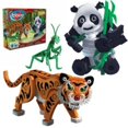 thumbnail image 1 of Juguete de construcción Bloco Toys Tigre & Panda, 1 of 2
