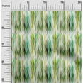 thumbnail image 1 of oneOone Viscose Chiffon Green Fabric Liquid Drip Abstract Craft Projects Decor Fabric Printed By The Yard 42 Inch Wide, 1 of 4