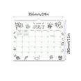 thumbnail image 3 of Calendar 2025 Wall Calendar 2025-2026 18 Months July 2025 - Dec 2026 Sturdy Twin-Wire Binding,Thick Paper,Holidays,To-dos ＆ Notes Great for Hanging on The Wall, 3 of 6