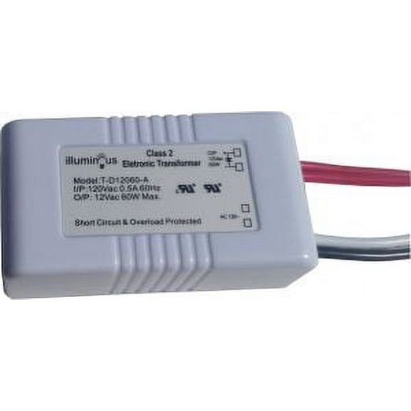 10-60W 120V to 12V Dimmable Transformer UL approved