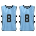 thumbnail image 7 of Youth Sports Scrimmage Jerseys 12 PCS Distinguishable Colors Open Side for Comfort, 7 of 7