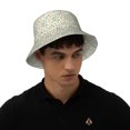thumbnail image 4 of Xecao Bicycles And Boards Print Men and Women Night Reflective Hat Runner Cap Visor Bucket Hat Boonie Cap, 4 of 6