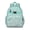 Greenish-blue-9, variant on Summer Beach Palm Trees Backpack - Spine-Protecting Waterproof Bag with Multiple Pockets