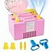 thumbnail image 3 of Borosino Balloon Pump Electric 1000W 110V, Fresh Cooler Air Blow Powerful Electric Balloon Inflator Suitable for Rapid Inflation of All Double-Layer, Long Time Last Without Worrying About Heat(Pink), 3 of 4