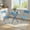 Old blue, variant on 3pcs/Set Outdoor Patio Bistro Set, Foldable Metal Table and Chairs Furniture Set, 1 Square Table and 2 Folding Chairs for Balcony, Porch, Garden