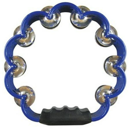 Blue Scalloped Tambourine, 8