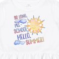thumbnail image 4 of Inktastic So Long, Pre-school Hello, Summer Last Day of School Girls Toddler Dress, 4 of 5