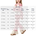 thumbnail image 3 of Spazoro Girls 2PC Outfit Sets, Long Sleeve Elastic Waist Round Neck Fall Matching Casual Clothing for Daily Wear Pink Size 9-10, 3 of 9