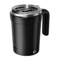 thumbnail image 4 of Taza de café con agitación automática, taza para agitar té, multiusos, potente regalo, cacao Negro, 4 of 9
