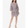 thumbnail image 1 of William Rast Vestido Multifractal Diamond Baby Doll para Mujer, Multicolor, Grande, 1 of 2