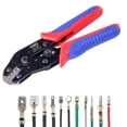 thumbnail image 1 of Herramienta de prensado HKS SN-68B, cañón abierto, 28-16 AWG, trinquete, 1 of 7