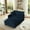 Blue, variant on FFH Oversized Chair with Ottoman, Chenille Accent Armchair, Lounge Chair Indoor, Cloud Sofa Chair for Living Room, Bedroom, Beige