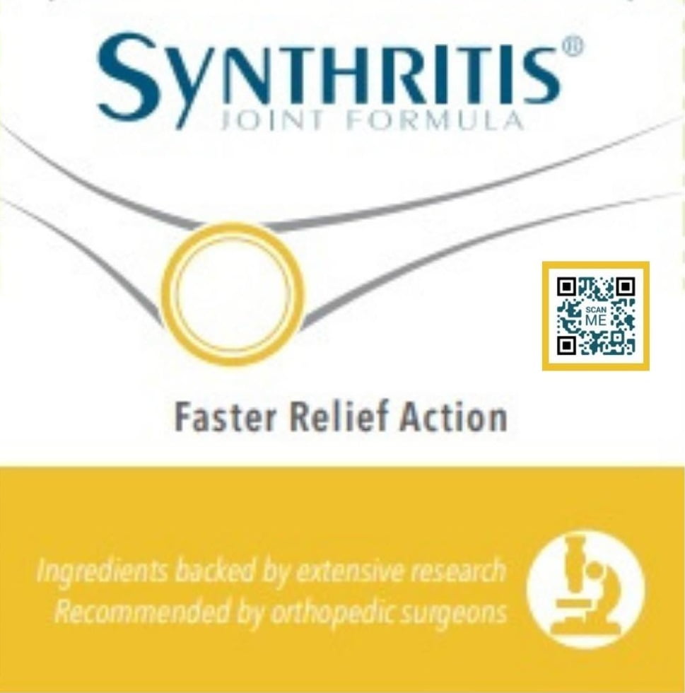Buy Synthritis Joint Formula Chondroitin and Turmeric, 84CT, Fast