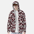 thumbnail image 2 of KLL Sweat à Capuche Extérieur Protection Solaire UPF 50+ pour Hommes et Femmes, Manches Longues, Pêche, Randonnée, Performance, 3TG, 2 of 7