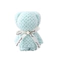 thumbnail image 1 of Toalla de baño con forma de oso, suave toalla de mano de felpa coral con compartimento de almacenamiento, ideal para bodas, baby showers, cumpleaños y como recuerdo., 1 of 1