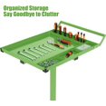 thumbnail image 2 of Eastvita Table d'Outils Mobile Roulante Verte (29x20x34 Po) avec Hauteur Réglable Capacité de 300 Lb pour Garage Atelier, 2 of 5