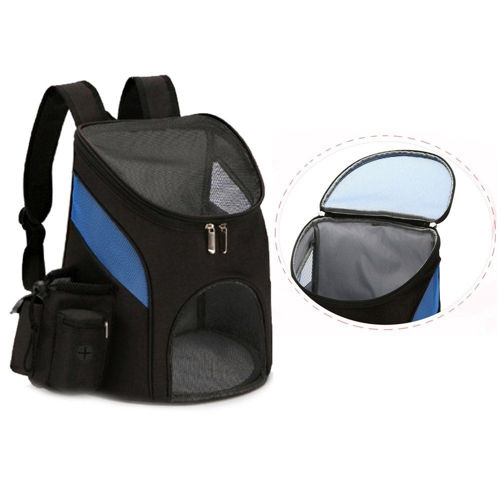Hzzsbu Pet Carrier Backpack Ventilated Mesh Portable Pet Carrier For Dogs And Cats Puppies Travel Walking, Outdoor Use