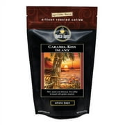 Boca Java Caramel Kiss Island Flavored Whole Bean Coffee, 8 oz. Bag, Roast to Order