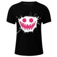 thumbnail image 4 of Bnwani Shirts for Men Comfortable Short Sleeve Shirts Casual Tee Black L, 4 of 4
