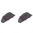 thumbnail image 1 of 2X Motorcycle High Flow Air Filter for 250 Xciting300 CT250 300 Air Filter Replacement, 1 of 6