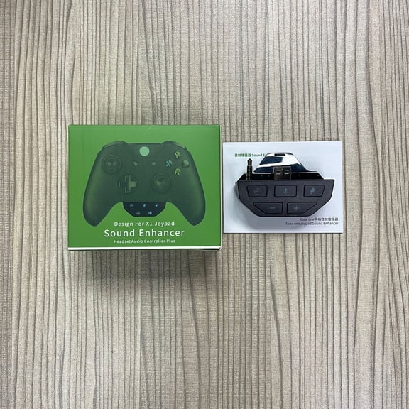 Xbox One S/Xbox Series S/X Audio Enhancer - Controller Sound Card Adapter with Headphone Jack, Surround Sound & Mic Support, Plug-and-Play | Xbox Accessories