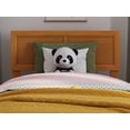 thumbnail image 6 of AFI Sophia Twin Solid Wood Low Profile Platform Bed, Light Toffee, 6 of 13