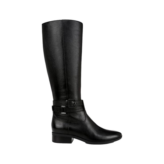 Naturalizer Rory Wide Calf Knee High Boots Black  J2521L1002 Women's Size 5