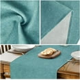 thumbnail image 4 of Mode Light Brown Table Runner, Seasonal Fall Washable Kitchen Dining Table Decoration for Home Party Decor 13x72 Inch, 4 of 16