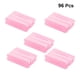 thumbnail image 4 of FELTECHELECTR 96 esponjas limpiadoras faciales, compresas cosméticas, esponjas de limpieza facial, exfoliantes de maquillaje (rosa), 4 of 6