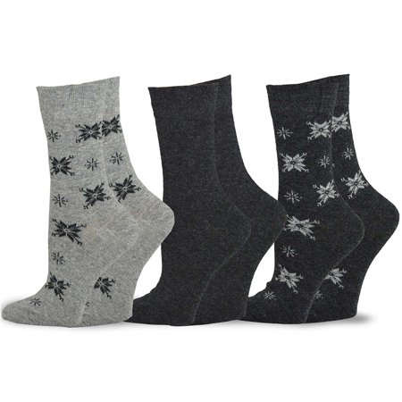 Womens marled crew socks 5 pack