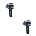 thumbnail image 3 of Eigraketly Tobillo correa para el pie ajustable Fitness entrenamiento pierna trasero soporte correas deporte entrenamiento Brace hogar profesional gimnasio Rosado 2piezas Eigraketly CBP344916, 3 of 6