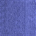 thumbnail image 1 of Ahgly Company Indoor Square Abstract Blue Contemporary Area Rugs, 8' Square, 1 of 4