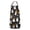 Black Halloween Ghosts-2, variant on Black Halloween Ghosts and Pumpkins Apron-Garden Aprons for Women with Pockets-Cotton Linen Waterproof Kitchen Cooking Gardening Aprons Adjustable for Kitchen,Cooking,BBQ and Salon 32"x27"