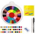 thumbnail image 2 of Finger Painting Kit, Finger Drawing Set Bright Color  for DIY for Kids, 2 of 8