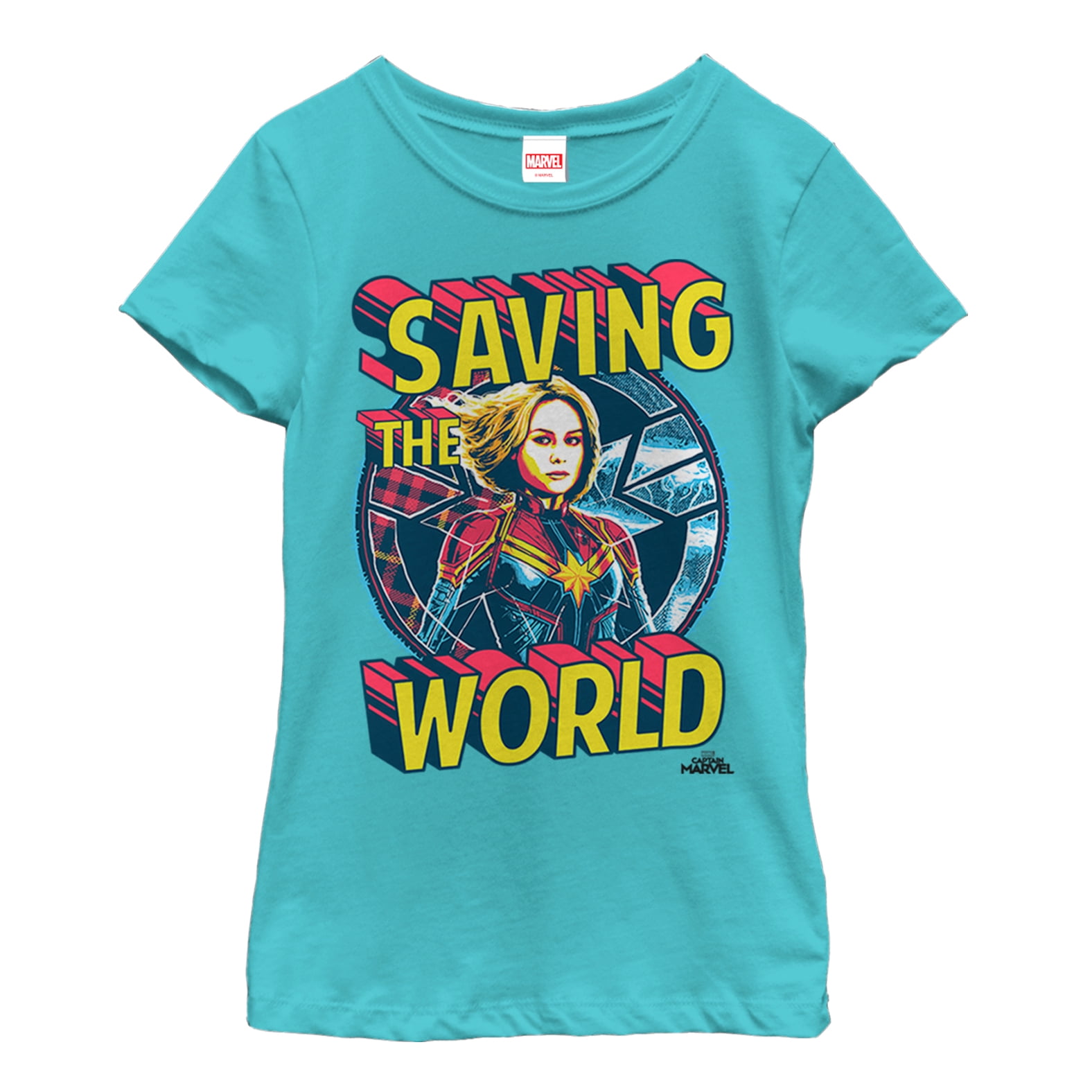 captain marvel girls shirt