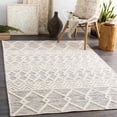thumbnail image 3 of Mark&Day Wool Rugs, 6x9 Veneburen Global Charcoal Area Rug, Grey White Carpet for Living Room, Bedroom or Kitchen (6' x 9'), 3 of 5
