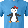 thumbnail image 4 of Inktastic Cute Penguin, Little Penguin, Penguin with Bow T-Shirt, 4 of 5