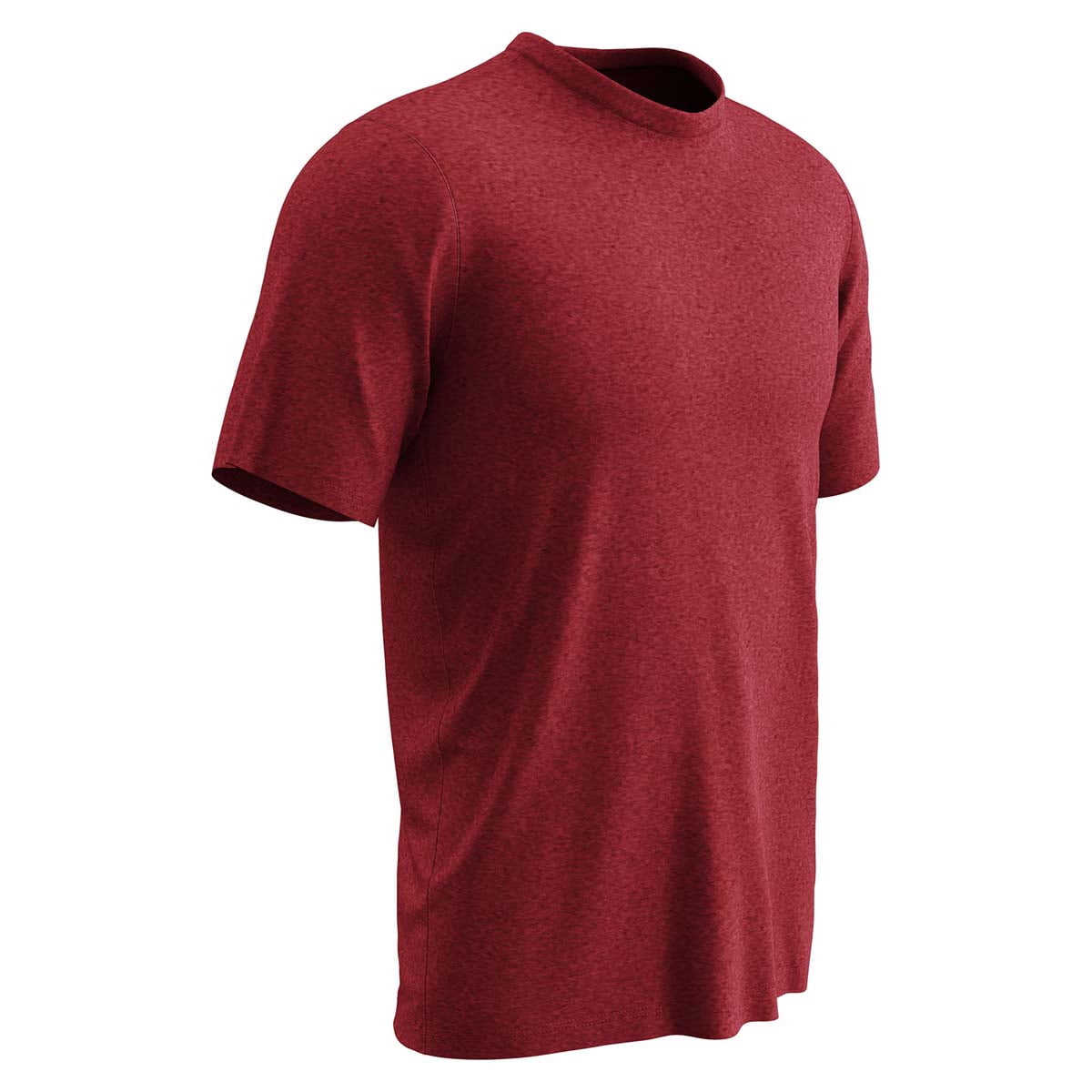 Champro Dri-Gear Contender T-Shirt - Lightweight 100% Polyester Performance Shirt (Neon/Blaze Orange, Adult)