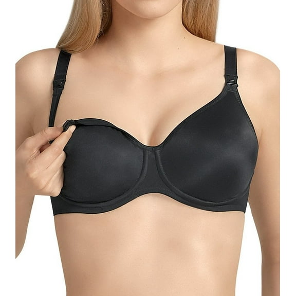 Women's Maternity Microfibre Underwire Nursing Bra