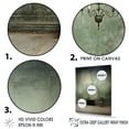 thumbnail image 3 of Designart "Embracing Empty Space: Beige And Green Minimalism" Minimalism Canvas Art Print, 3 of 7