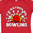 thumbnail image 4 of Inktastic I'd Rather Be Bowling Boys or Girls Baby Bodysuit, 4 of 5