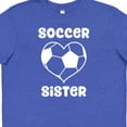 thumbnail image 4 of Inktastic Heart Soccer Sister Youth T-Shirt, 4 of 5