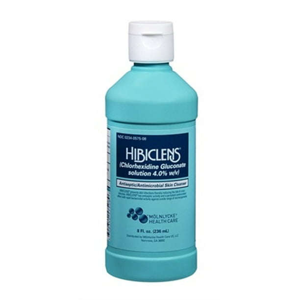Hibiclens Antiseptic & Antimicrobial Skin Cleanser 57508 8 Ounce -  Walmart.com