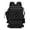 Black, variant on Fishing Tackle Backpack with Rod Holder, Water Resistant Multi Carry Angling Gear Storage Bag with Multi Compartments & Breathable Back, Durable Fishing Organizer for Outdoor Camping Hiking (Black)